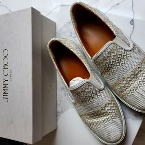 Jimmy Choo slip on sneakers